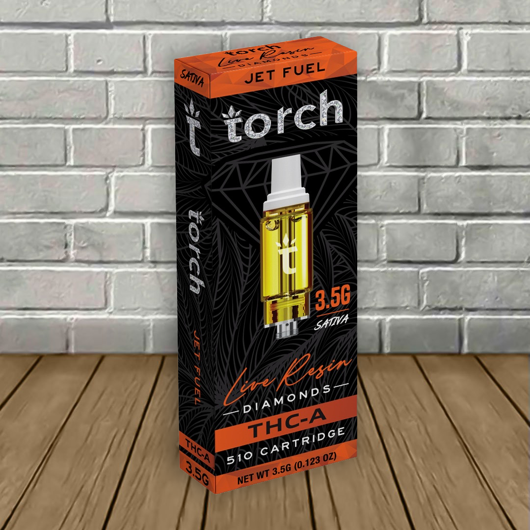 Torch Live Resin Diamonds THCa Cartridge 3.5g Best Price