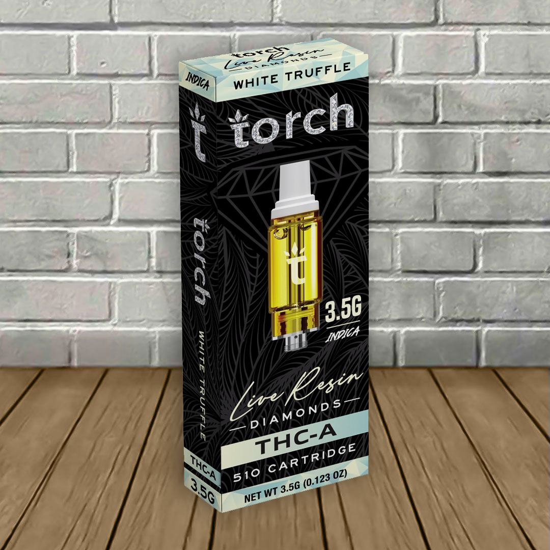 Torch Live Resin Diamonds THCa Cartridge 3.5g Best Price