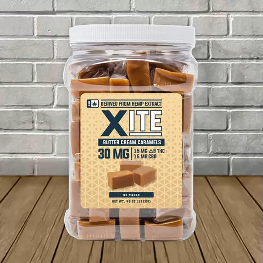 Xite Delta 9 THC Butter Cream Caramels Best Price