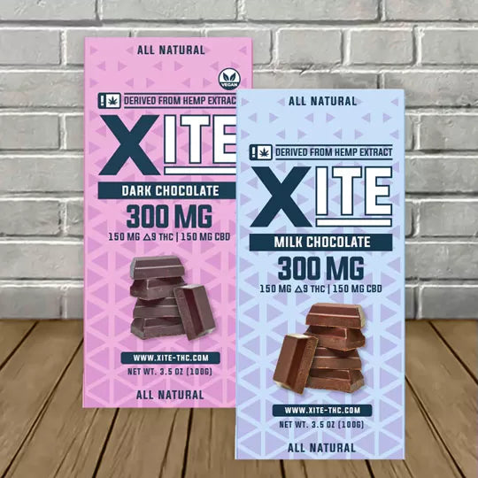 Xite Delta 9 THC Chocolate Bars 300mg Best Price