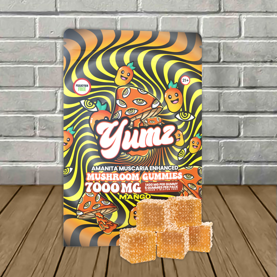 Yumz Lab Amanita Muscaria Mushroom Gummies 7000mg Best Price