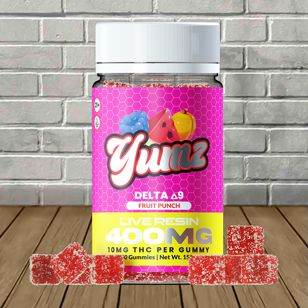 Yumz Lab Live Resin Delta 9 THC Gummies 400mg Best Price