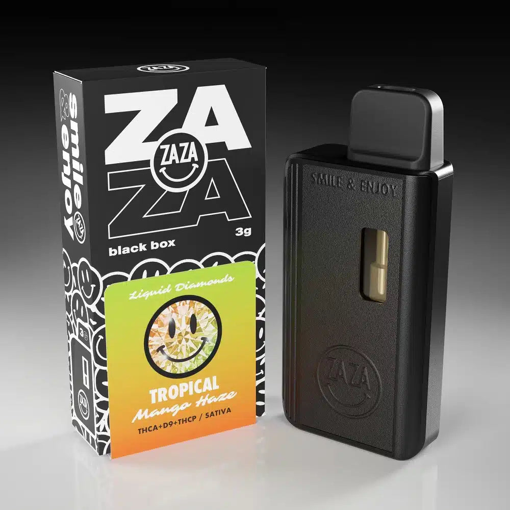 Zaza Black Box Liquid Diamonds Disposable Vapes 3g Best Price